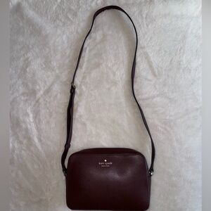 Kate Spade Deep Red Crossbody Bag